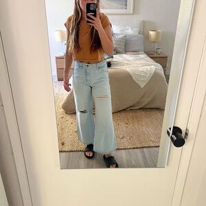 Wrangler Light Blue Flare Jeans
